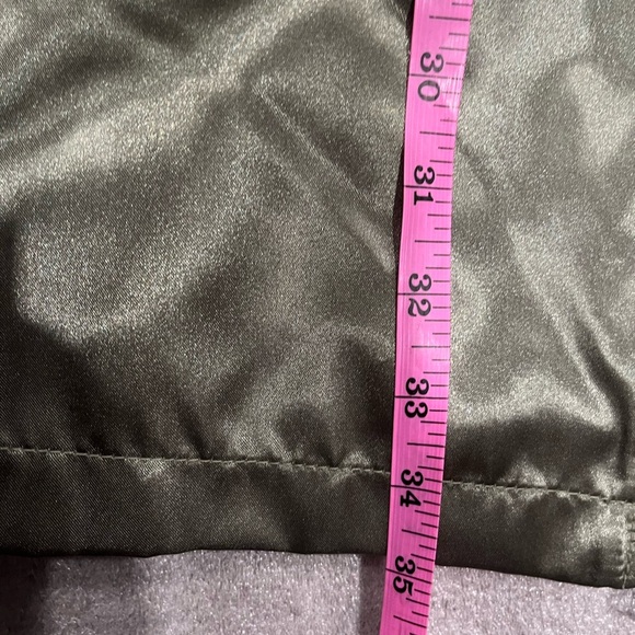 [XS]GAP Greenway Longline Satin Bomber Utility Jacket Women’s NWOT - Picture 9 of 11